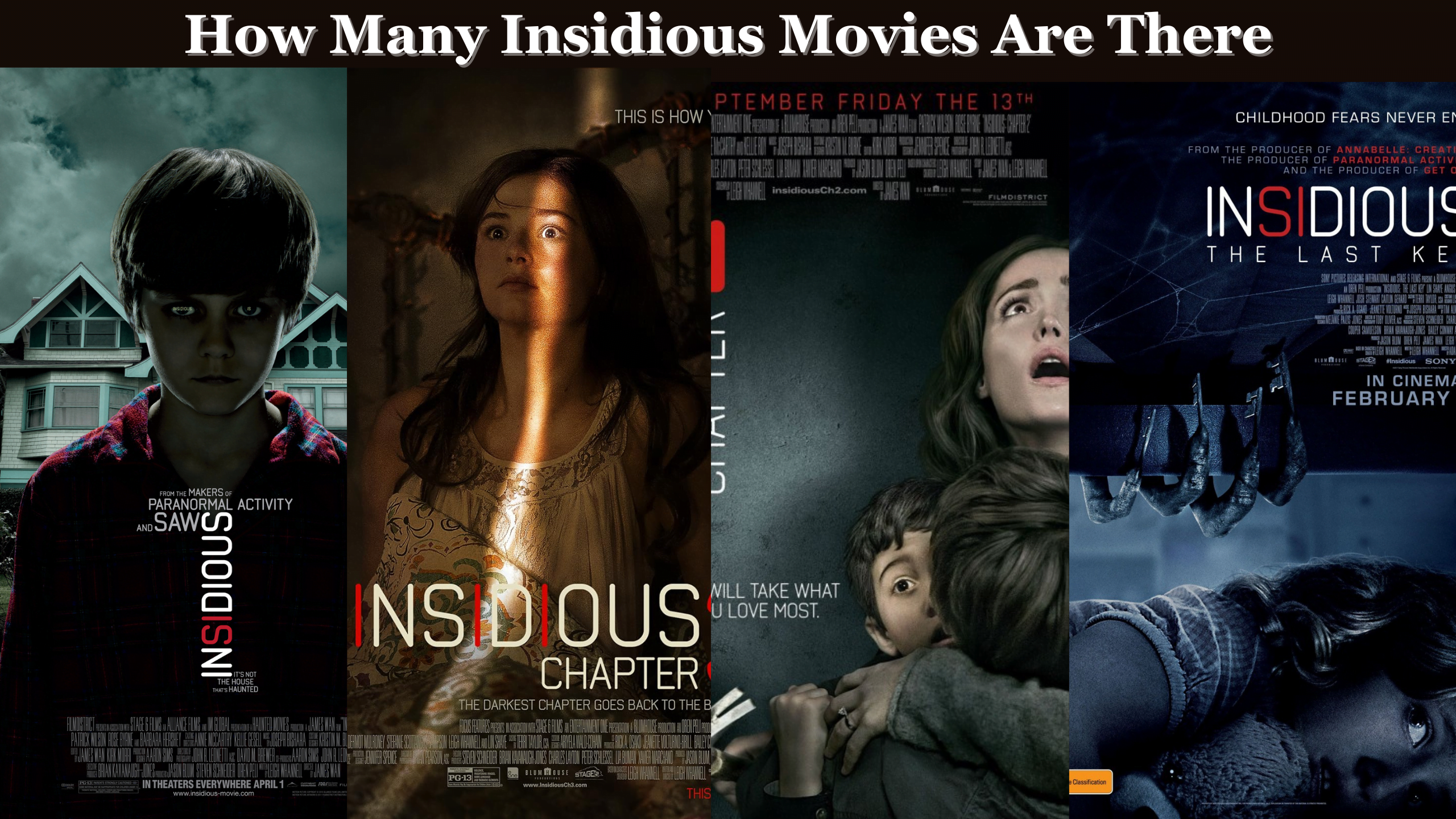 How Many Insidious Movies Are There