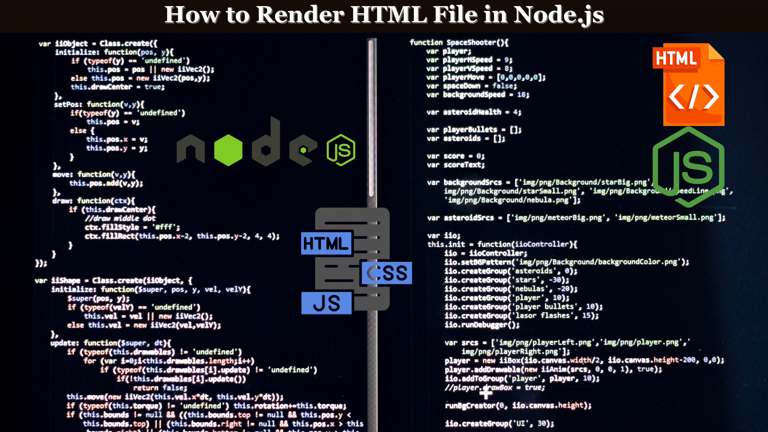 How to Render HTML File in Node.js